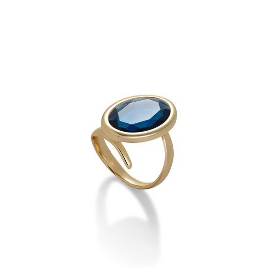 Ringe Aquaforte Dame Kit e monopietra in Silber H4181125 - H4181125